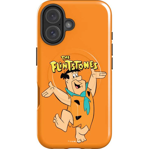 The Flinstones Fred Flintstone iPhone 16 Plus Magsafe Impact Case